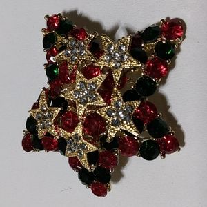 3/$50💎 Chrystal Star Brooch